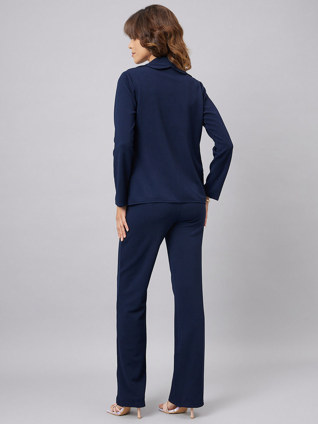 Scalping Blazer & Flared Trousers