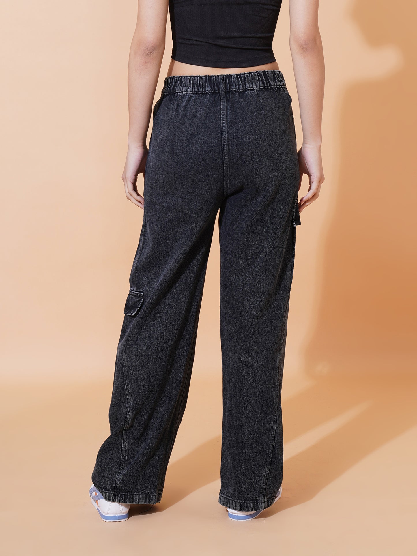 Black Wide Leg Jeans