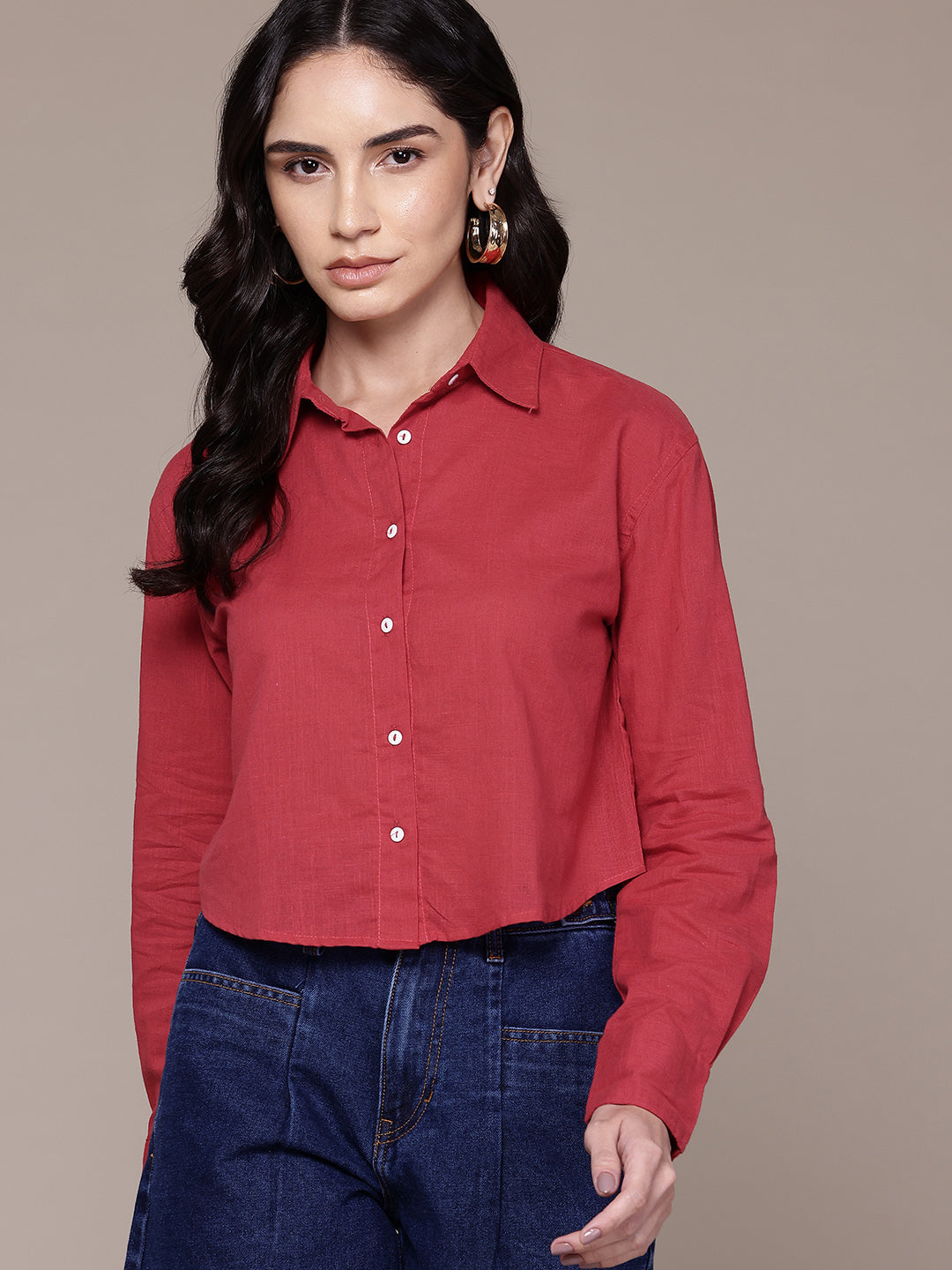 Pure Cotton Casual Shirt