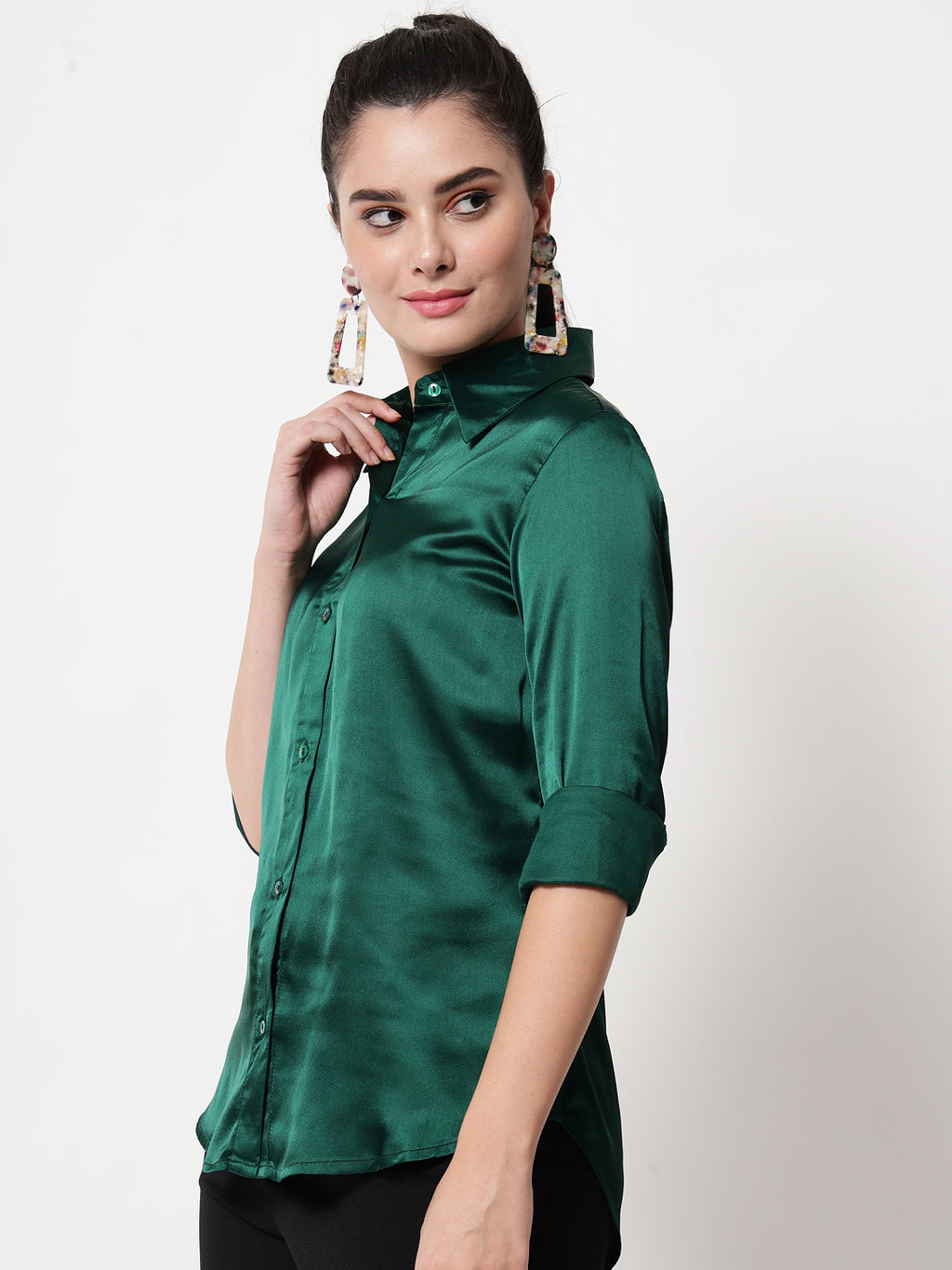 Satin Casual Shirt