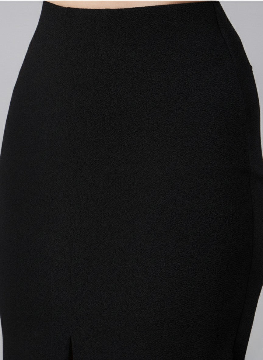 Pencil Front Slit Midi Skirts