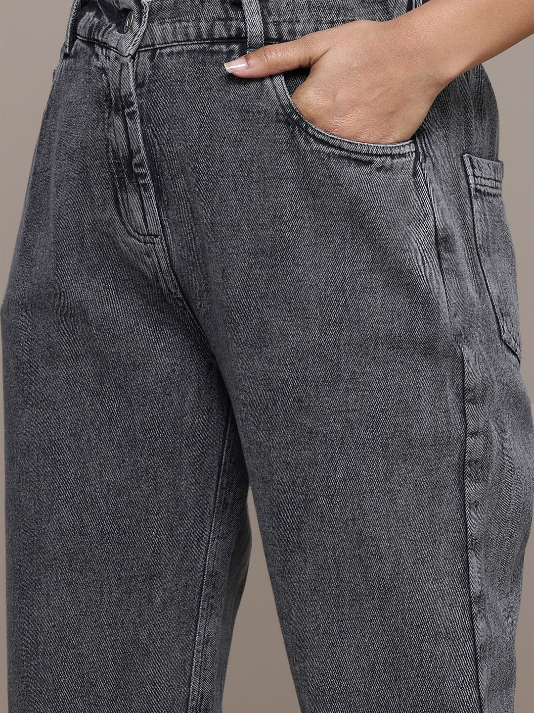 Pure Cotton Denim Shirt With Jeans