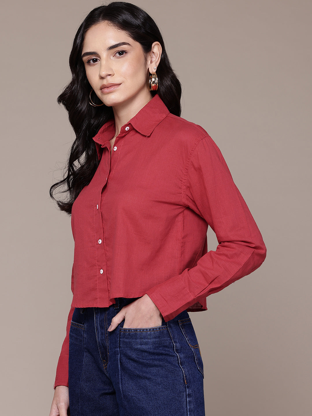 Pure Cotton Casual Shirt