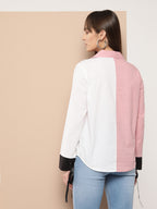 Women Colourblocked Casual Shirt