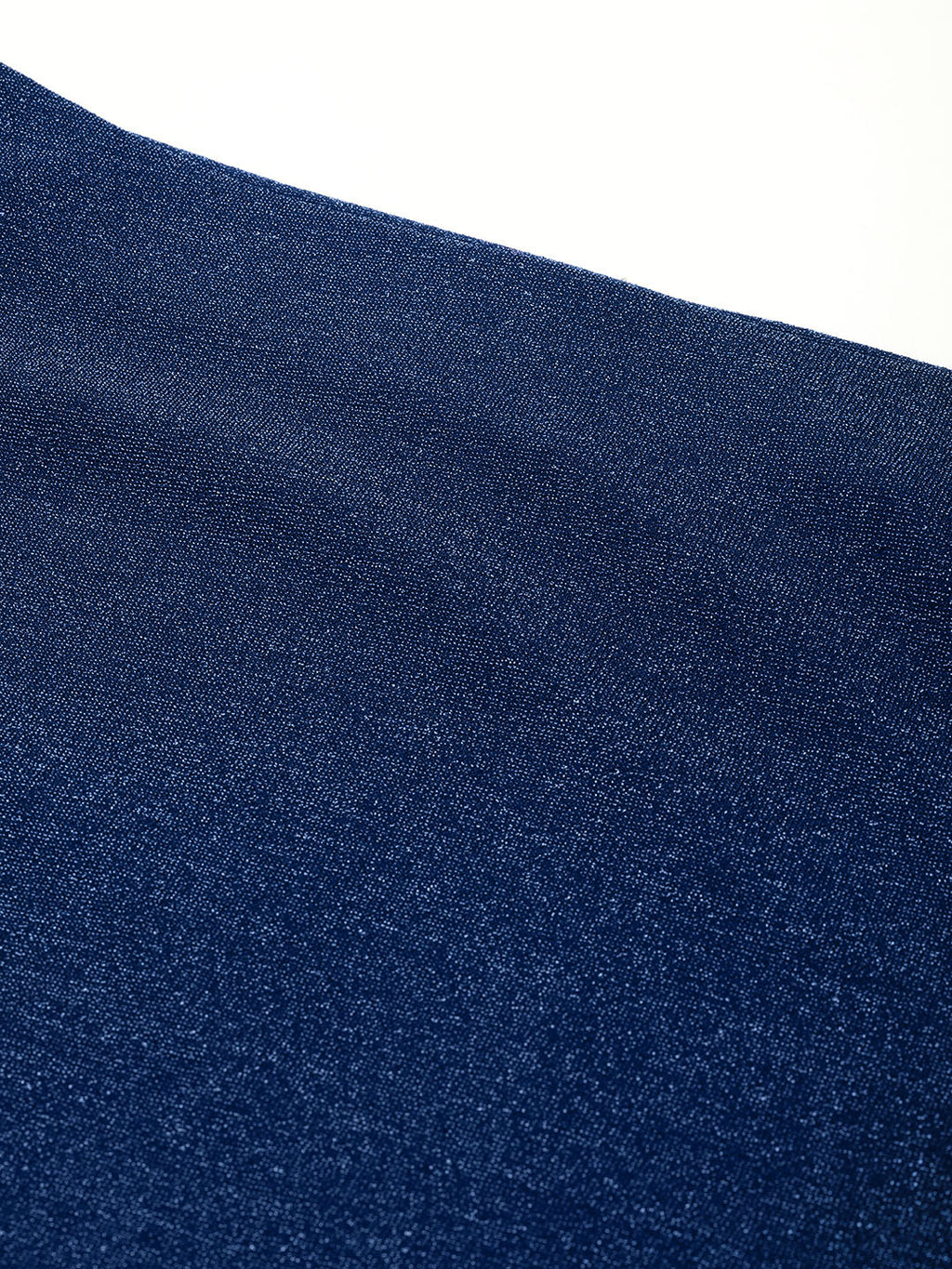 Women Solid Shiny Pencil Skater Skirt