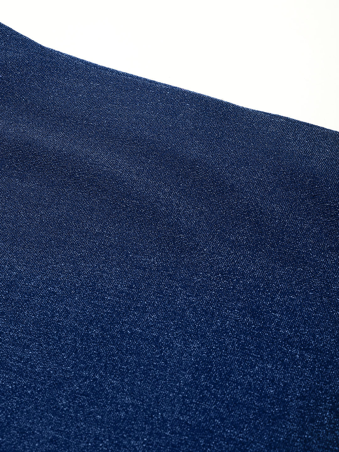 Women Solid Shiny Pencil Skater Skirt