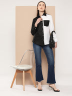 Women Colourblocked Casual Shirt