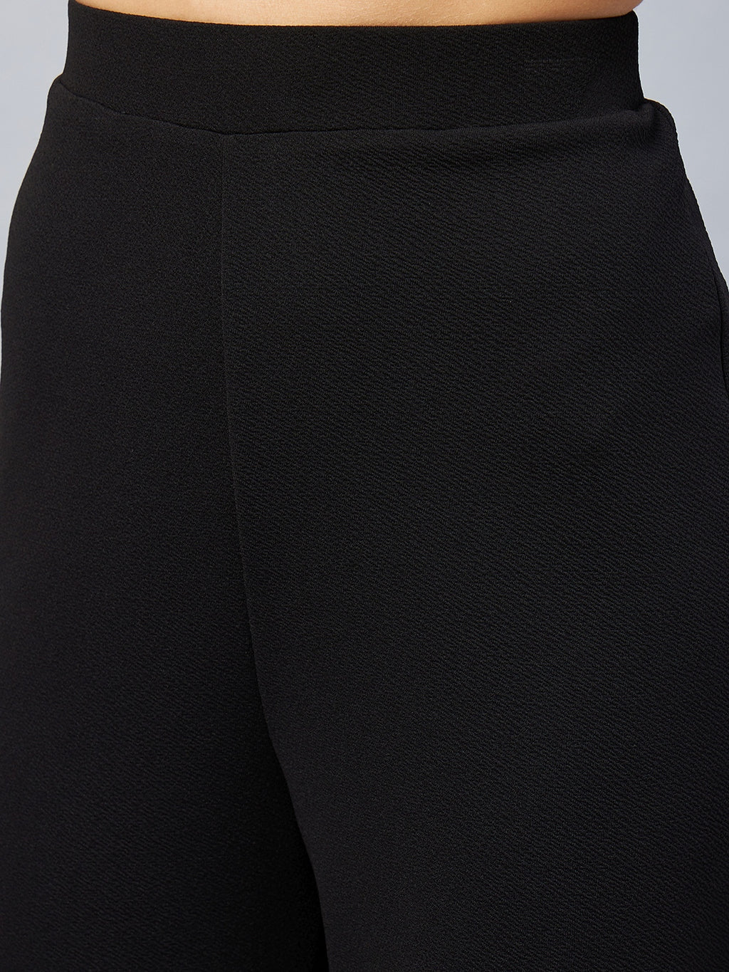 Sleeveless Corset Top With Flared Trousers