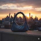 Denim Braid Luxe Bag