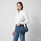 Denim Braid Luxe Bag