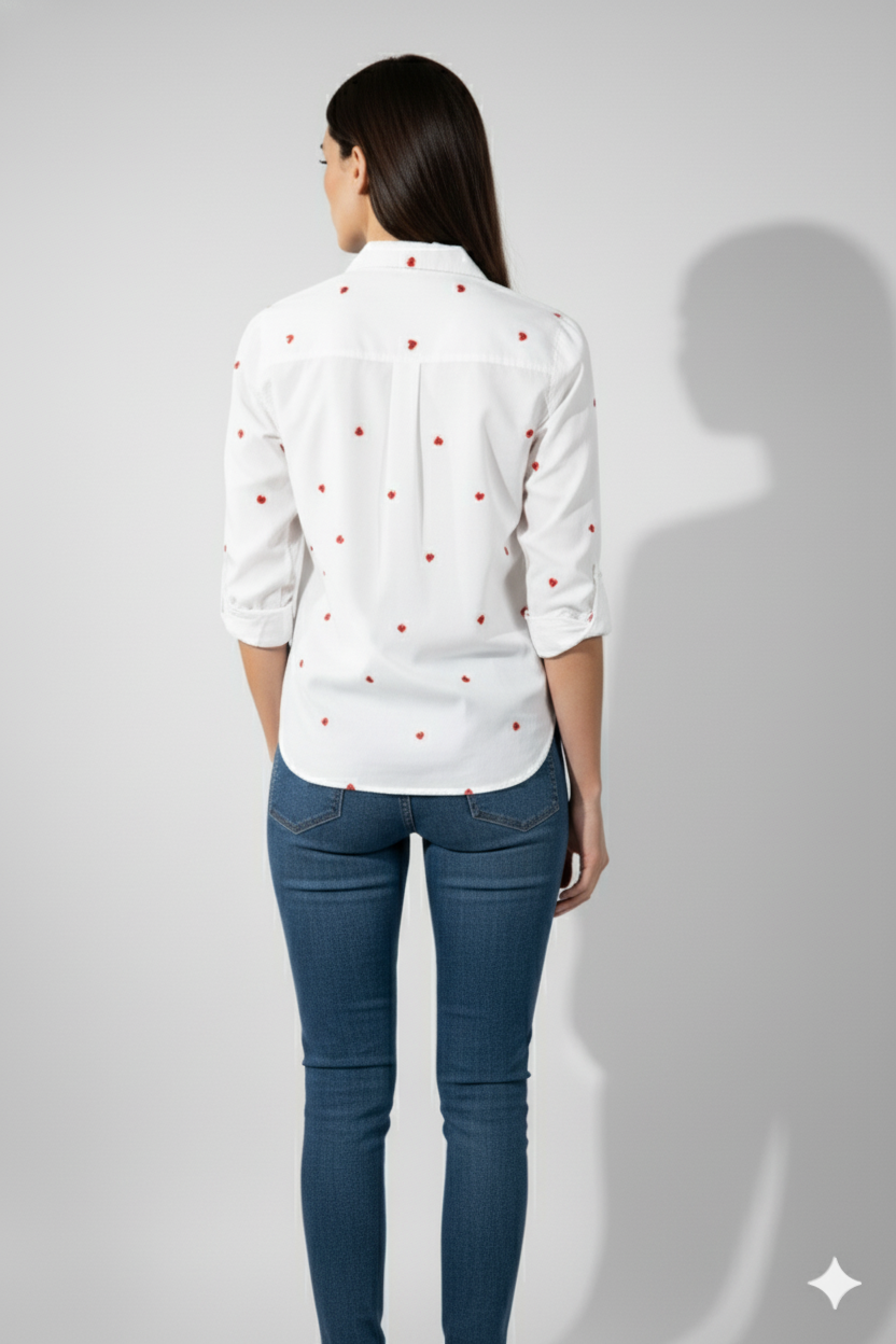 Women Comfort Printed Casual Shirt