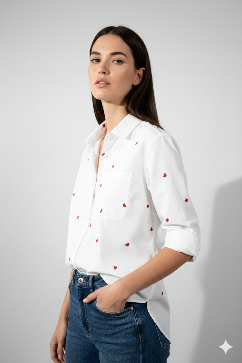 Women Comfort Printed Casual Shirt