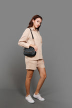 Pure Cotton Shirt Collar Neck Shirt With Short Co-Ords