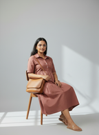 Summer A line Collar Dress