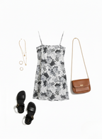 Backless Lace Up Spaghetti Strap Kurti.