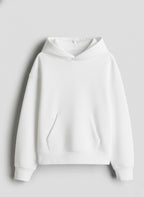 Plain White Oversized Hoodie