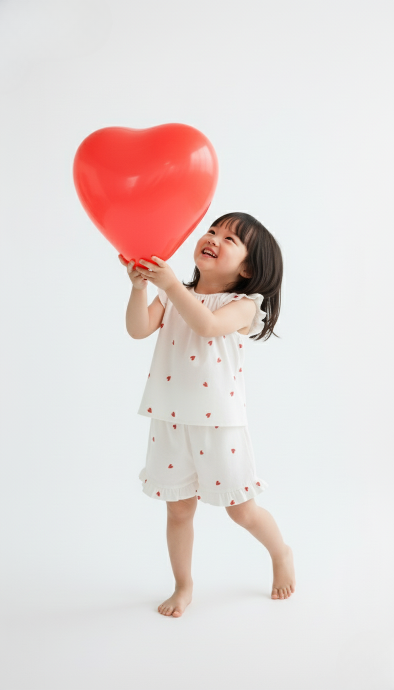 Red heart Summer coords