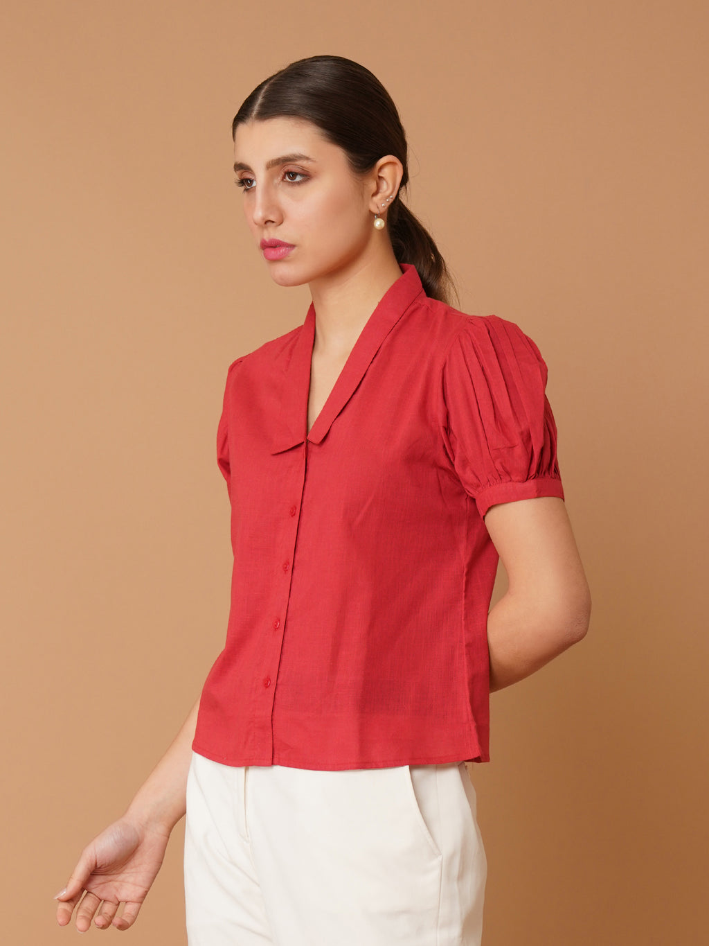 Women Opaque Casual Shirt
