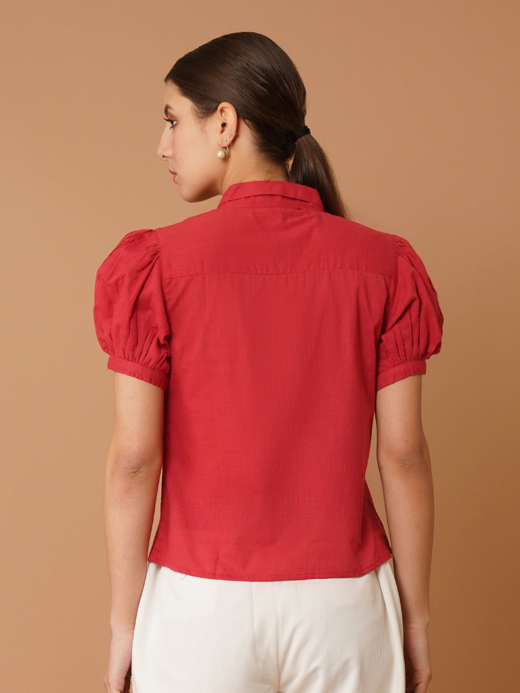 Women Opaque Casual Shirt