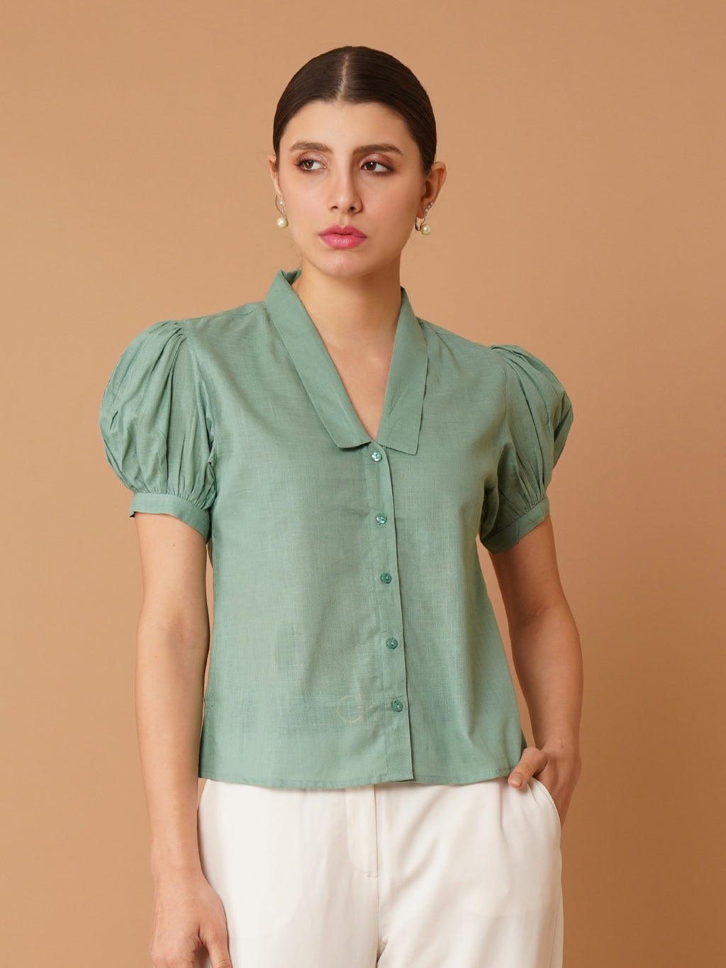 Women Opaque Casual Shirt