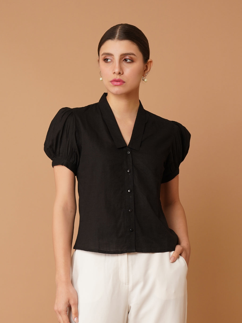 Women Opaque Casual Shirt