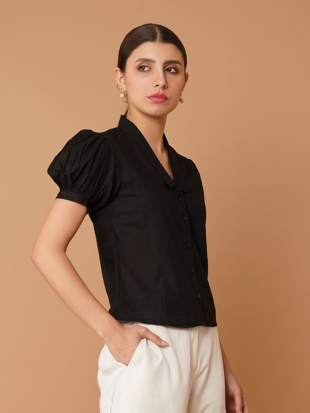 Women Opaque Casual Shirt