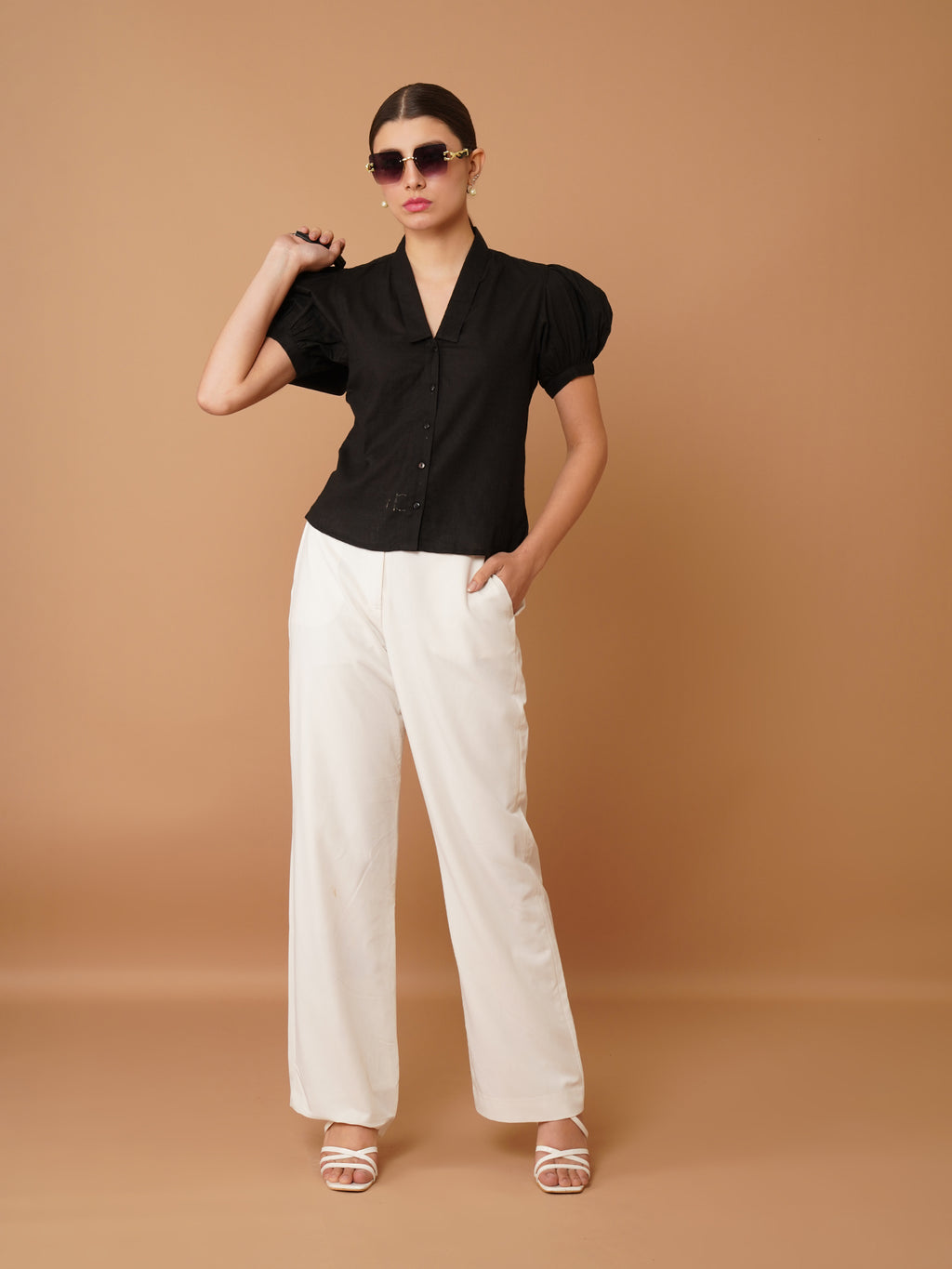 Women Opaque Casual Shirt