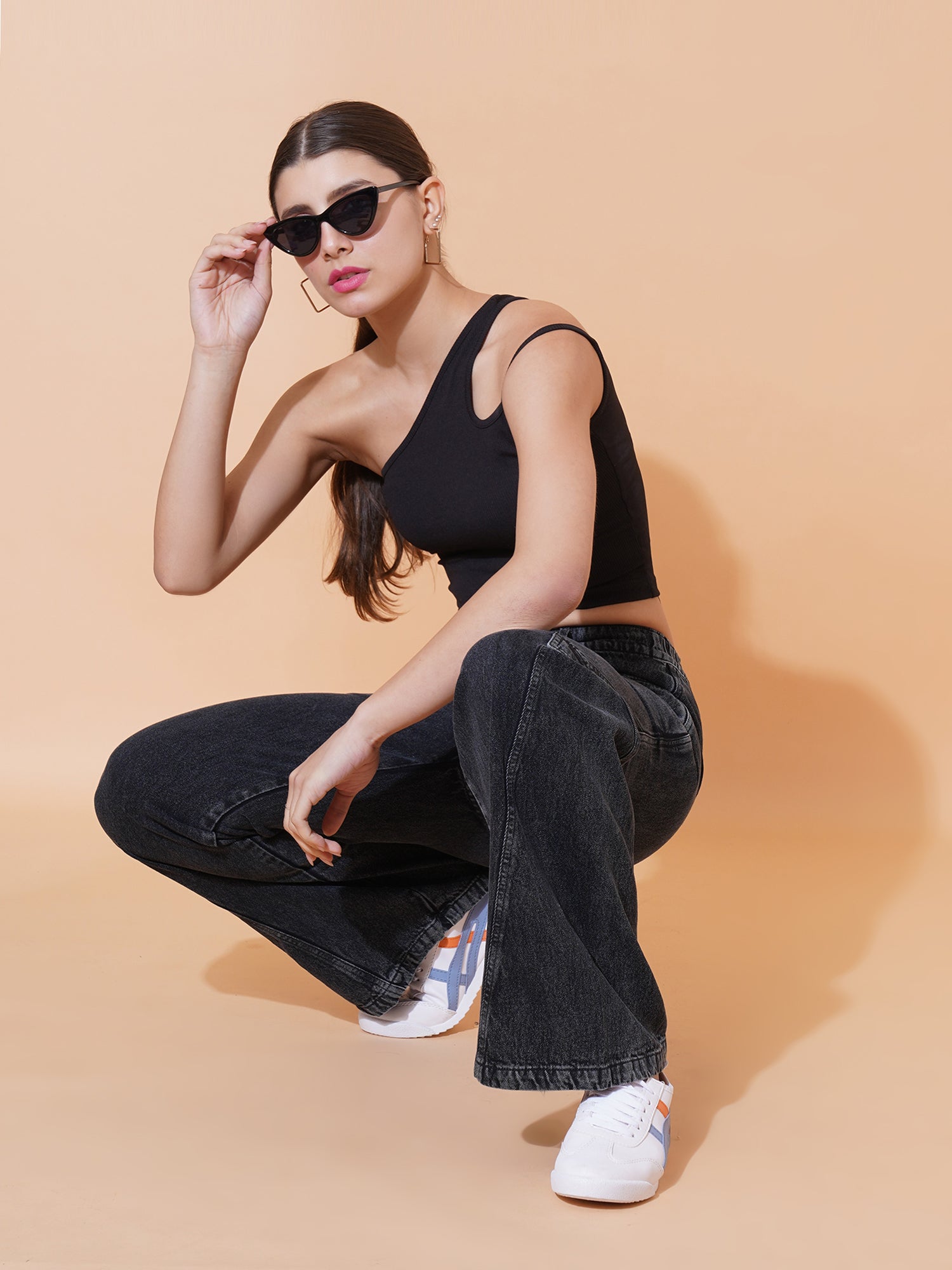 Black Wide Leg Jeans